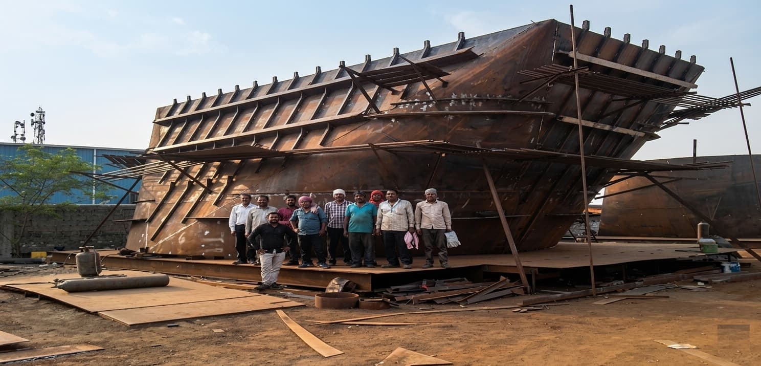 Structural steel assembly