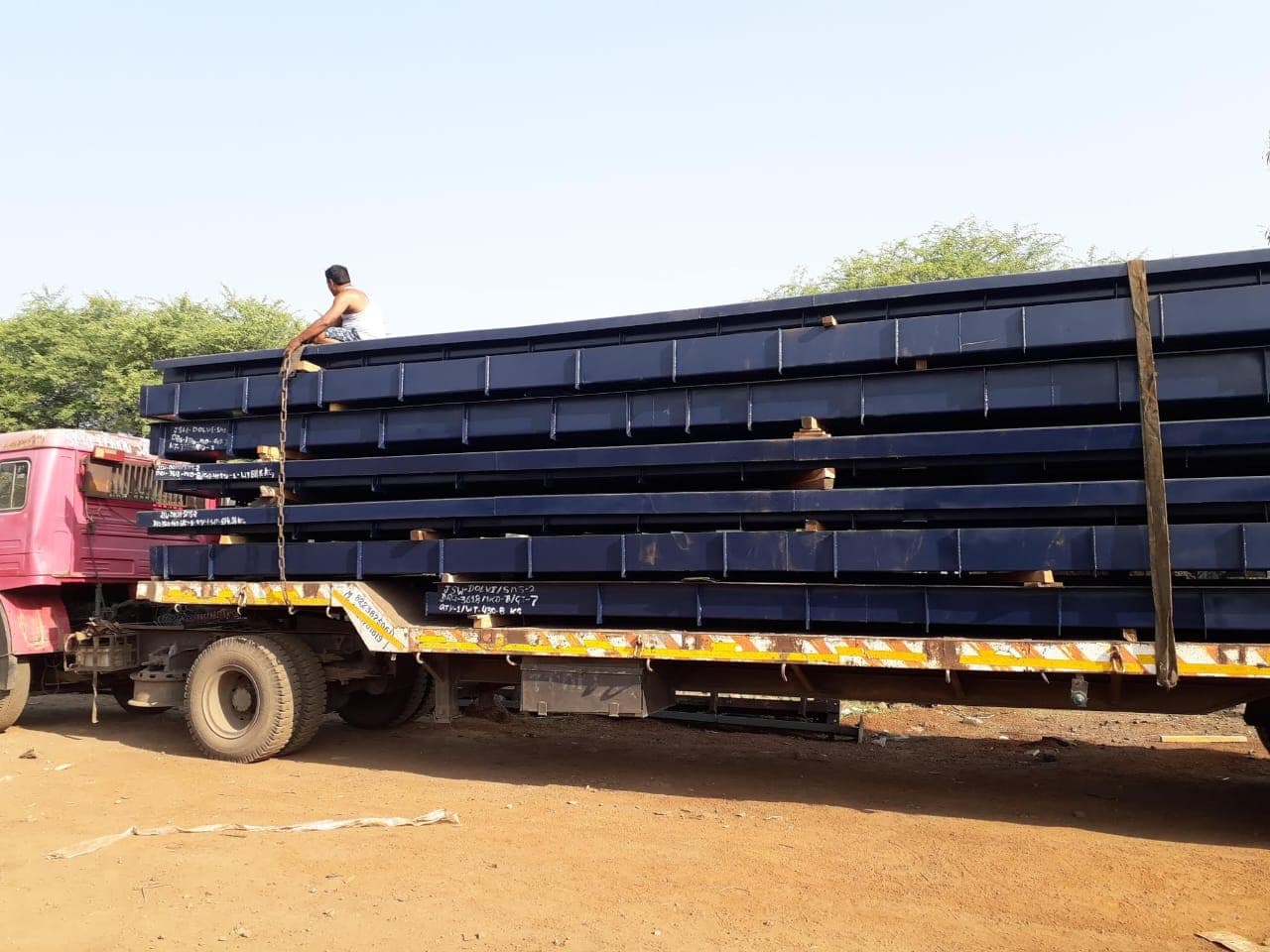 Fabricated steel inventory